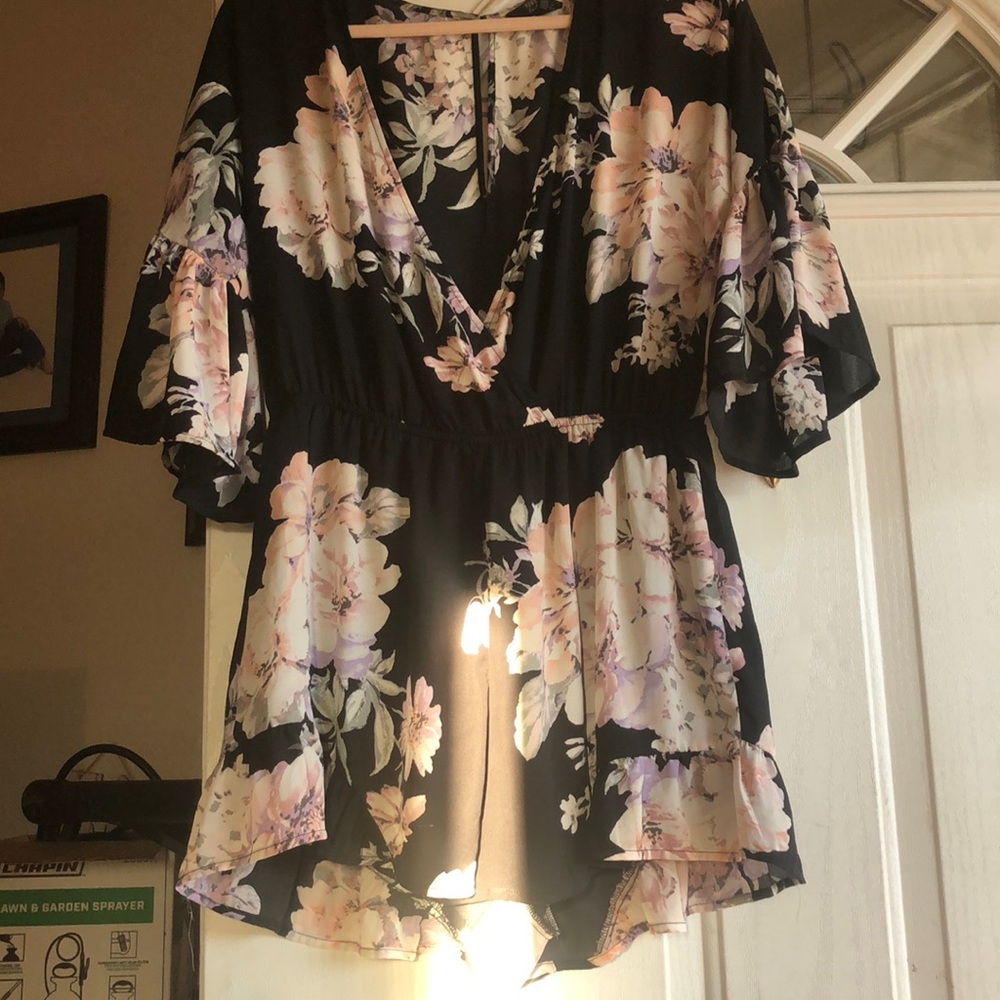 Floral Romper